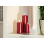 Red LED Pillar Candle 2 x 4"