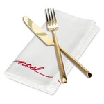 Noel Stitch Napkin