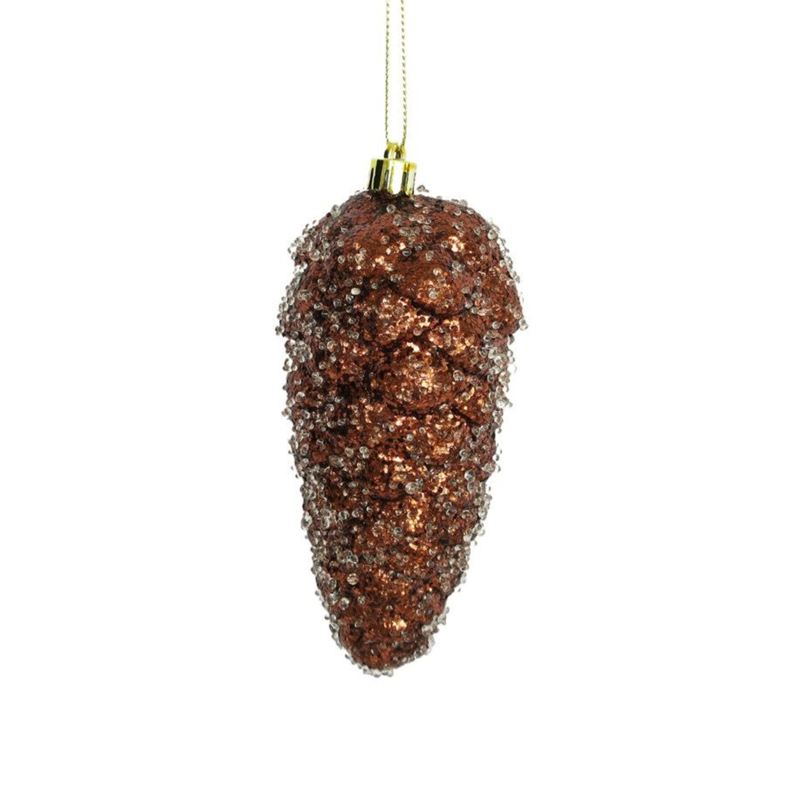 Pinecone Glitter Ornament
