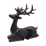 Reindeer Sculpture Sitting 10.5"