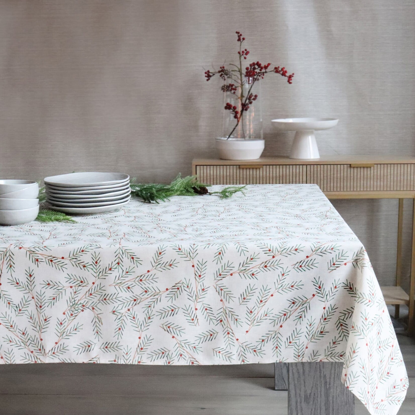 Slim Holly Tablecloth 60 x 120