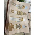 Nutcracker Placemat Metallic