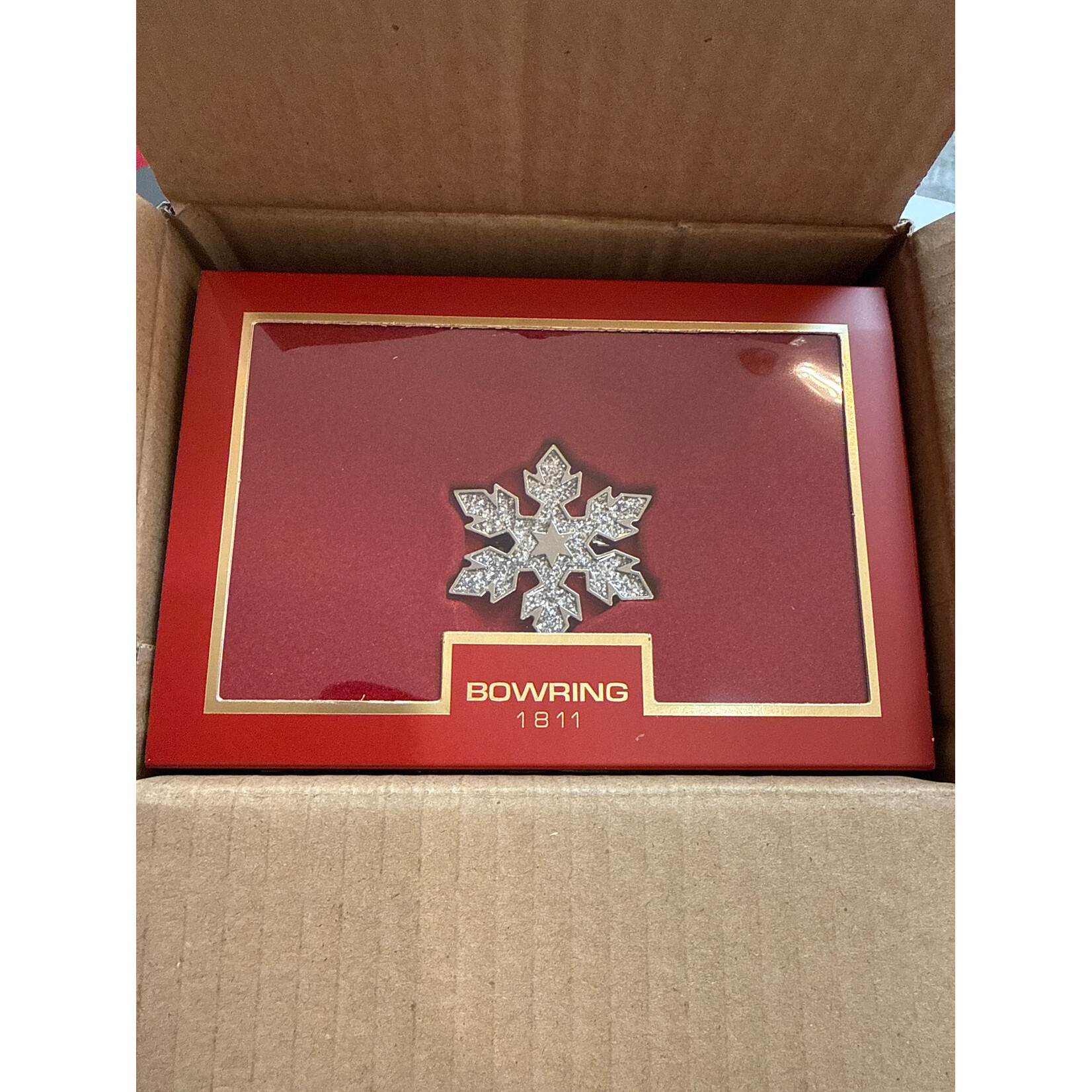 Snowflake Pin Brooch