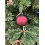 Matt Burgundy Ball Ornament