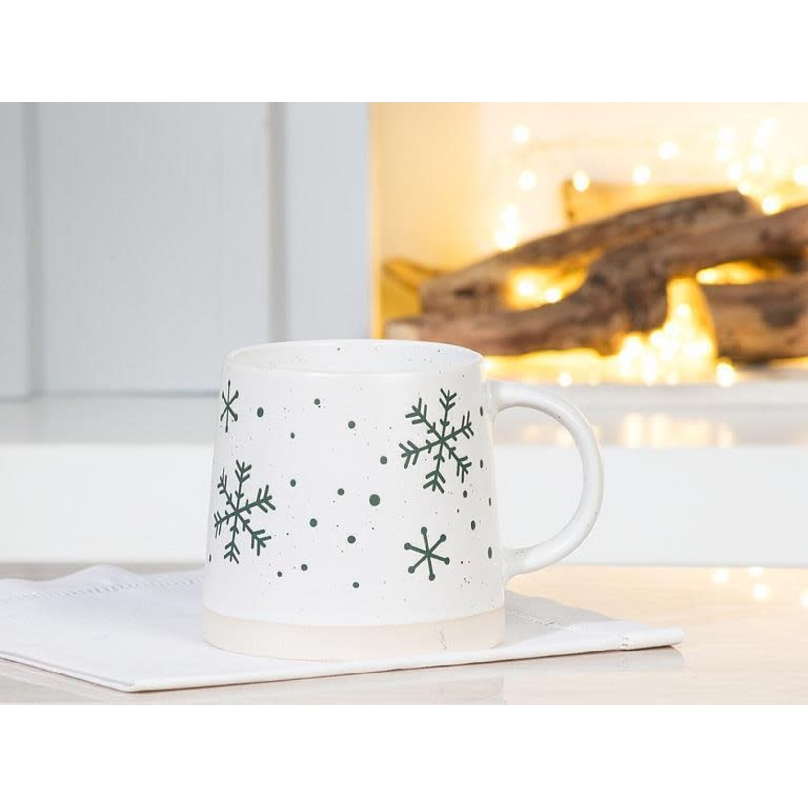 Mug with Snowflakes