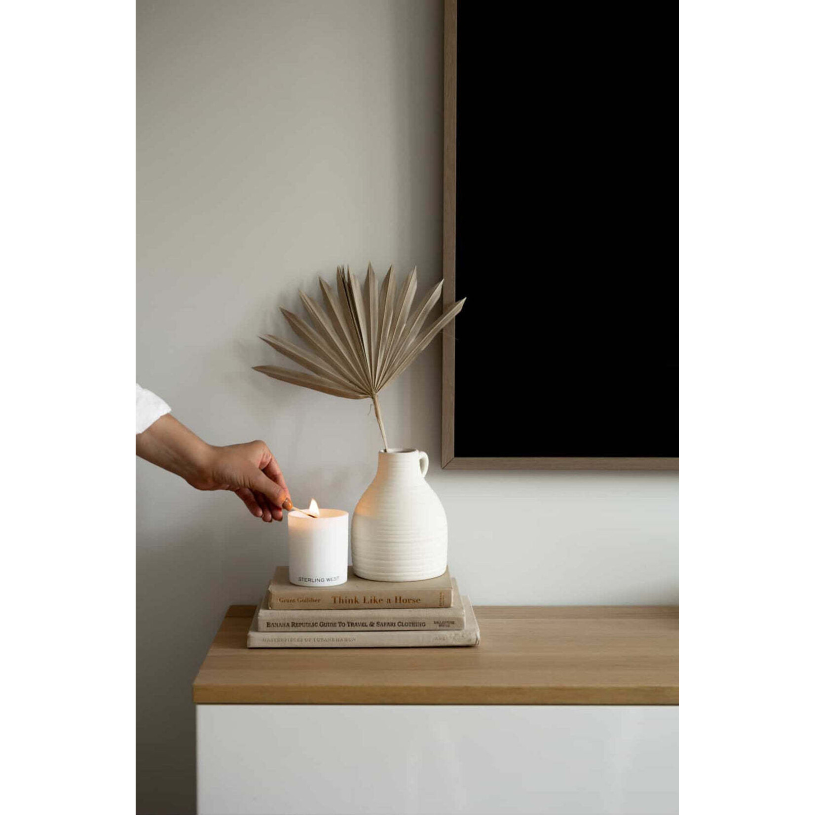 Bergamot and Fir Candle