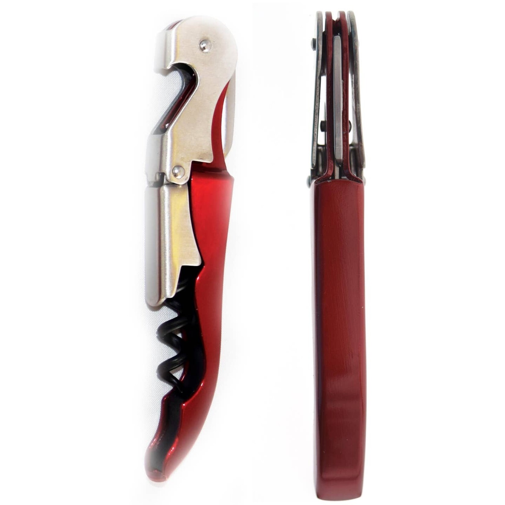 Double Lever Corkscrew - Red