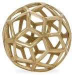 Lattice Orb Decor Sculpture