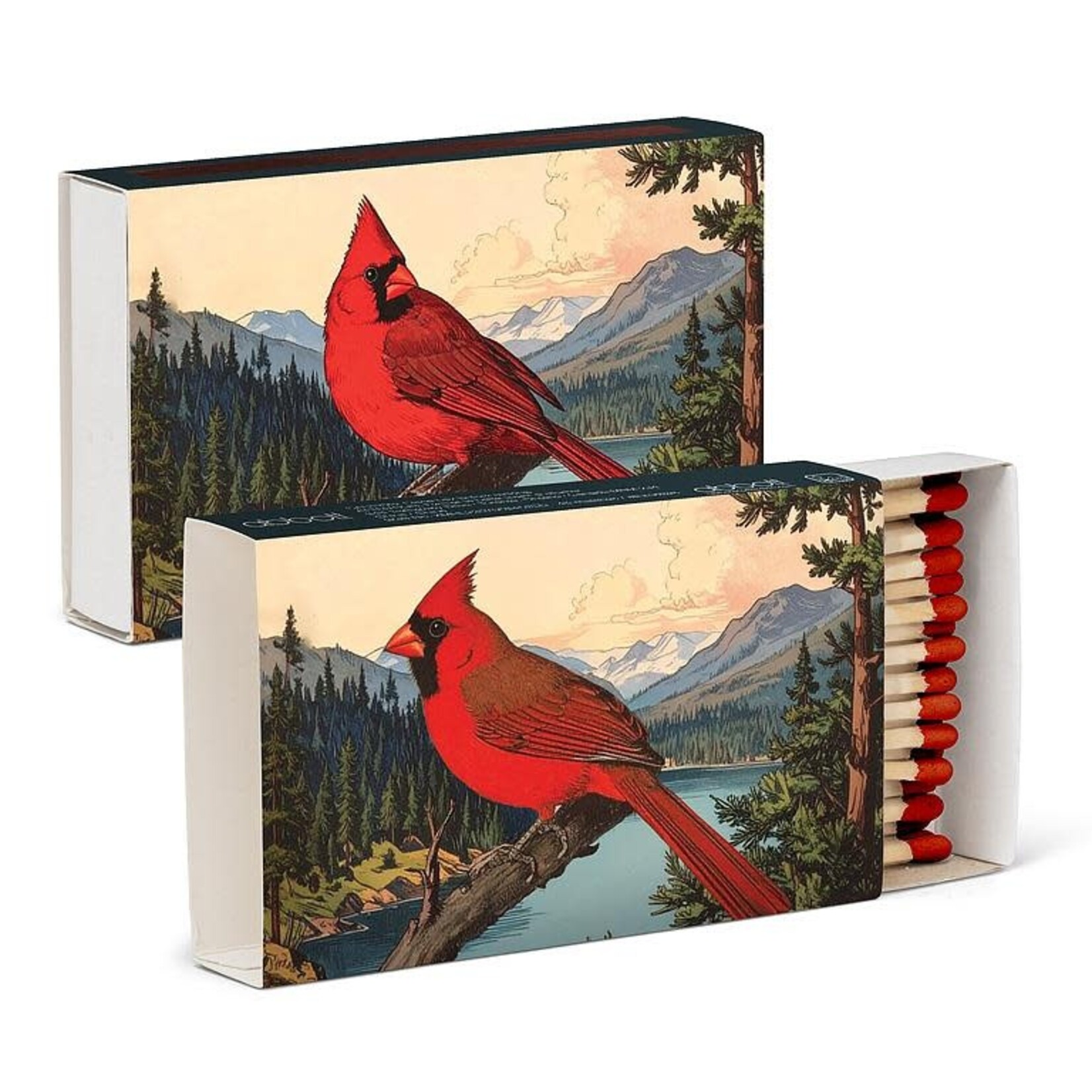 Cardinal at Lake Matches