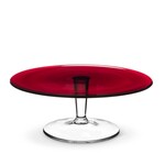 Red Pedestal Cake Stand