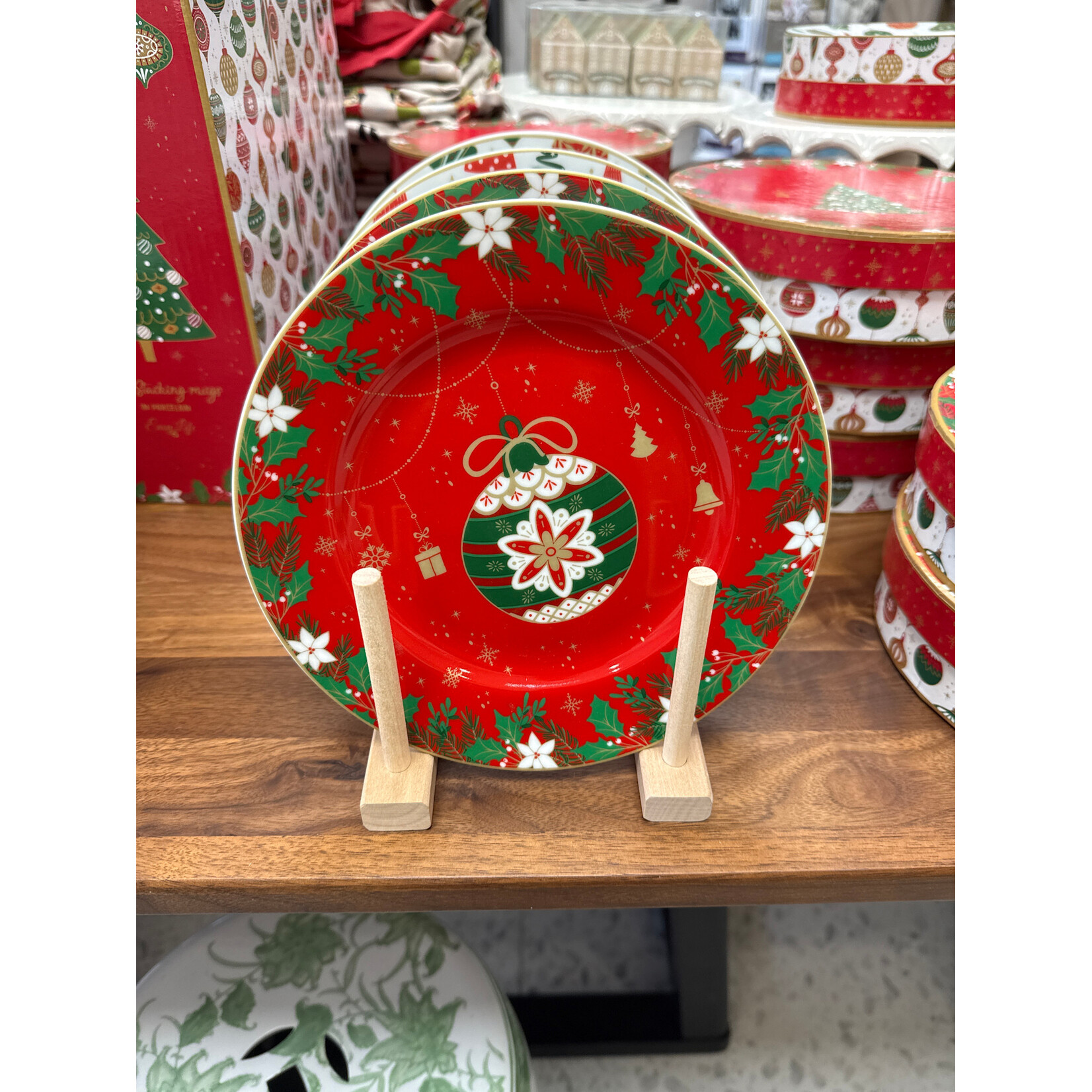 Jingle Bells - Dessert Plates Set of four