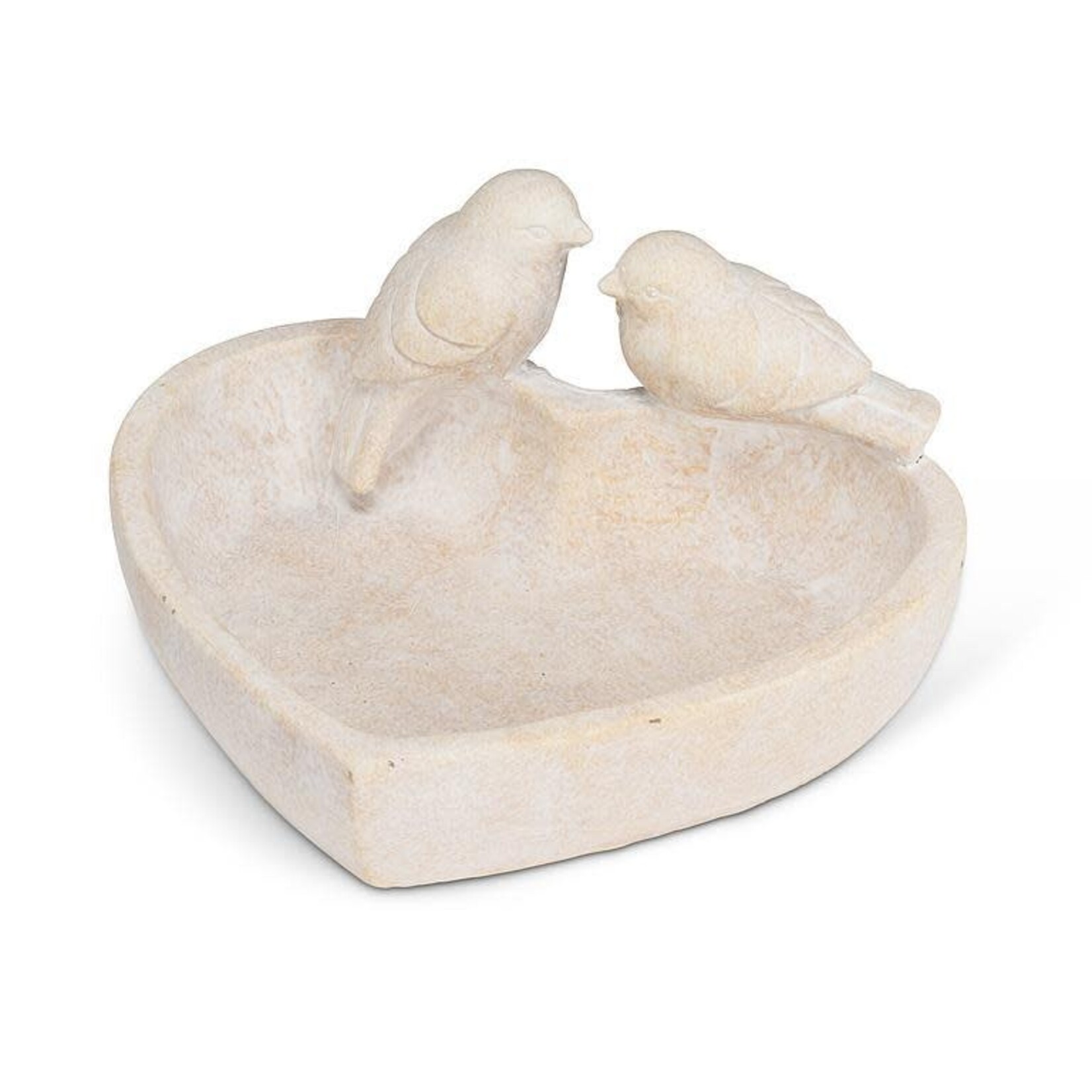 Heart Dish with Two Birds