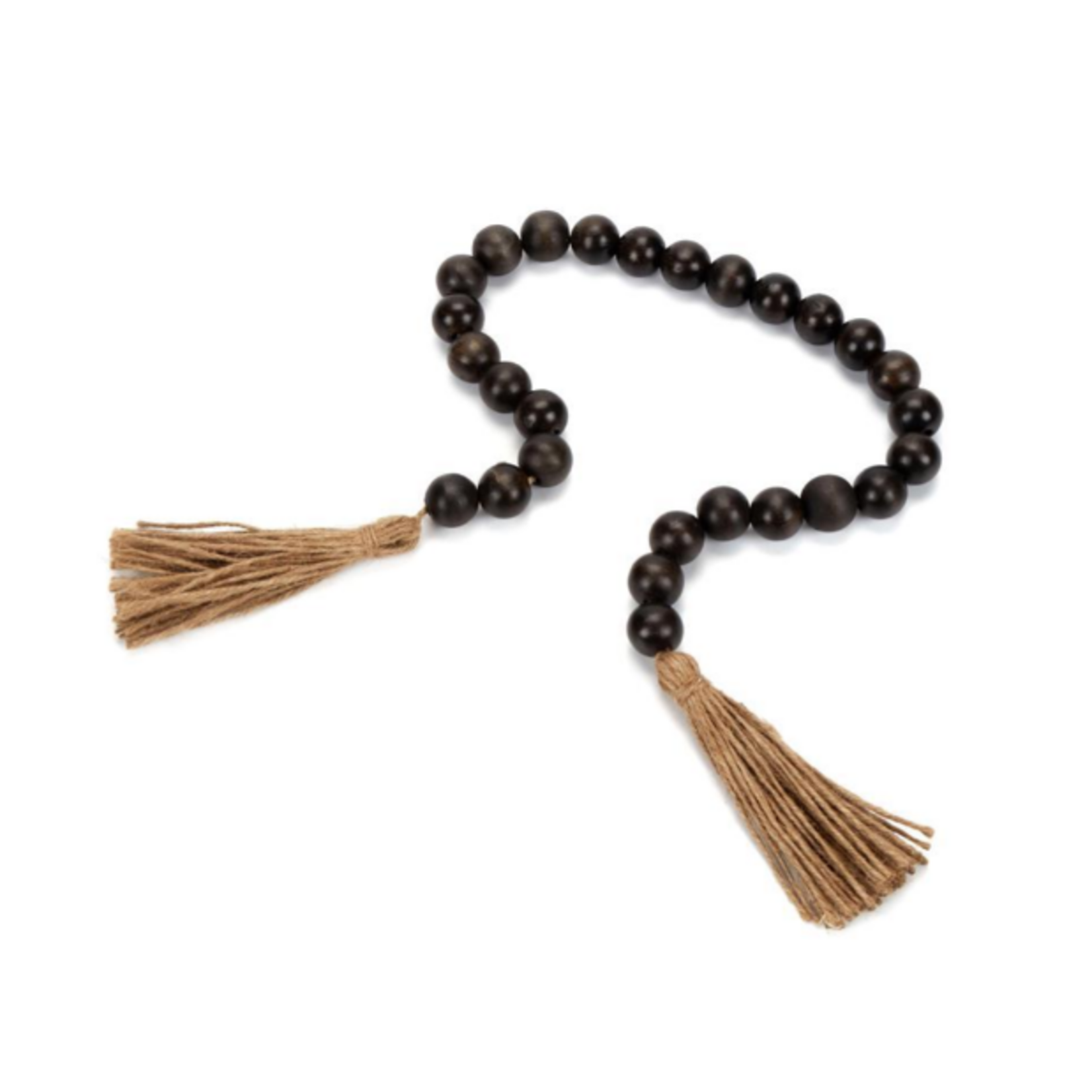 Boho Bead Garland, Black