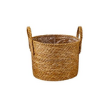 M Woven Basket Planter w/Handles 10"