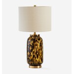 Tortoise Glass Table Lamp
