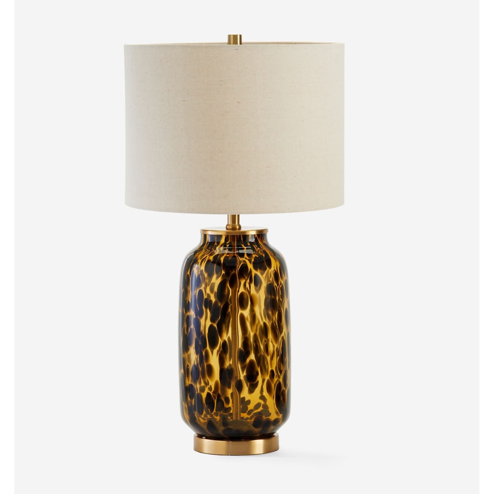 Tortoise Glass Table Lamp