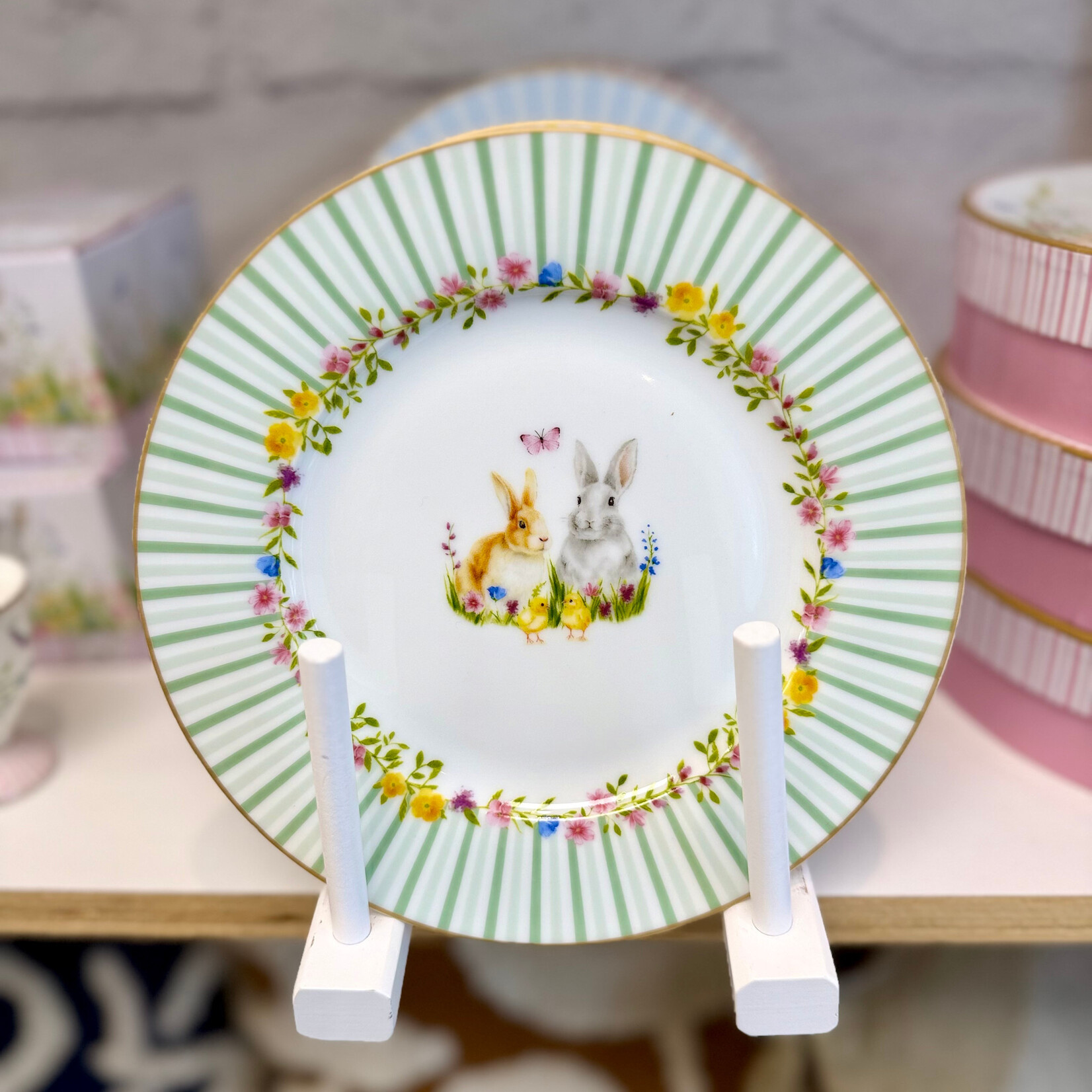 Happy Easter Dessert Plate - Set of 4