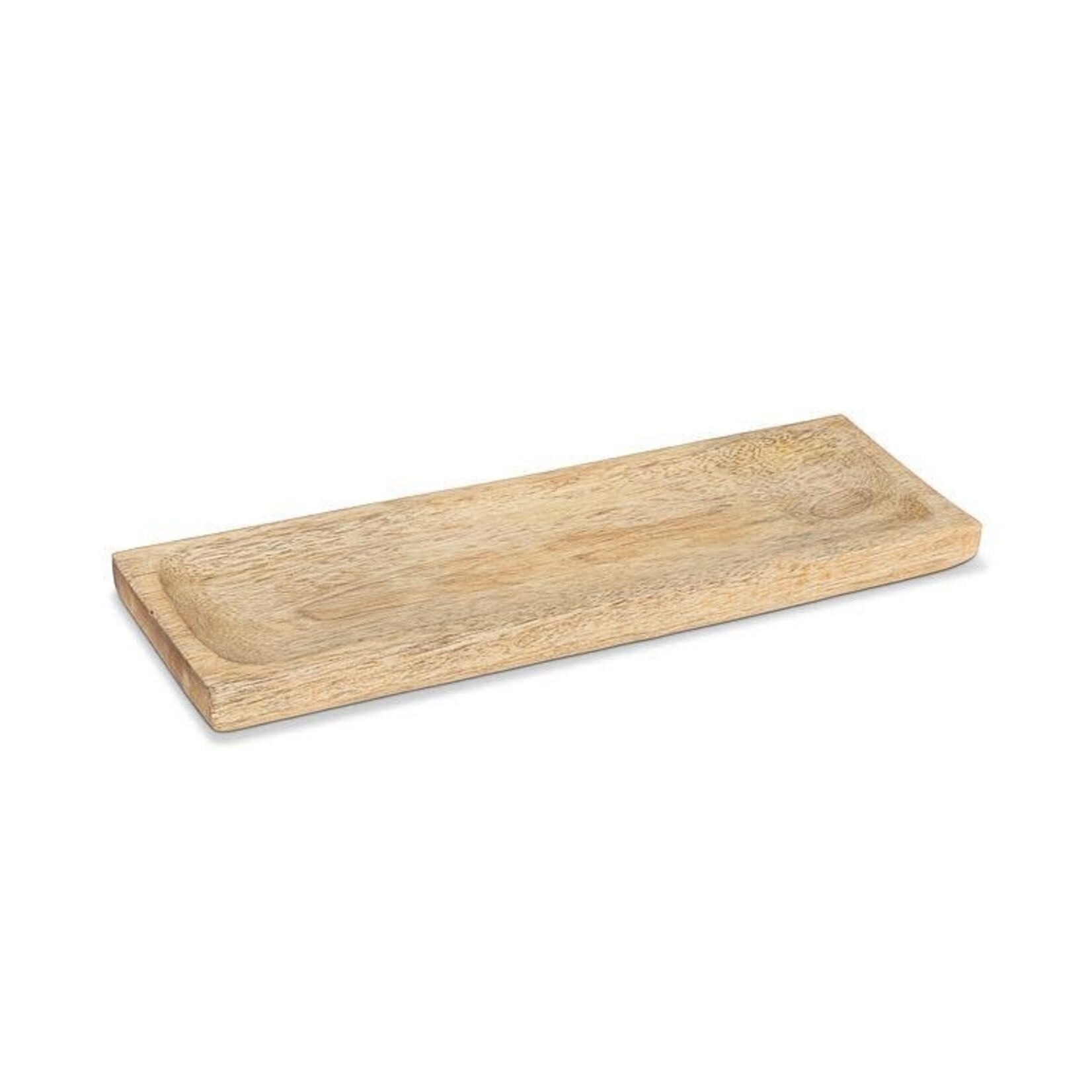 Small Rectangular Mangowood Tray 13"L