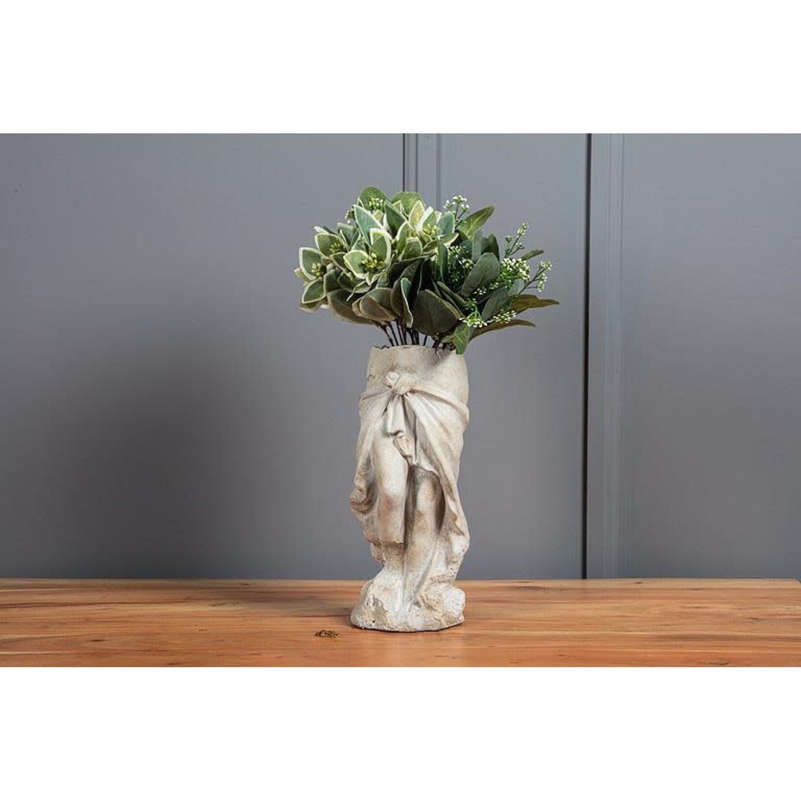 Draped Sculpted Torso Planter/Vase