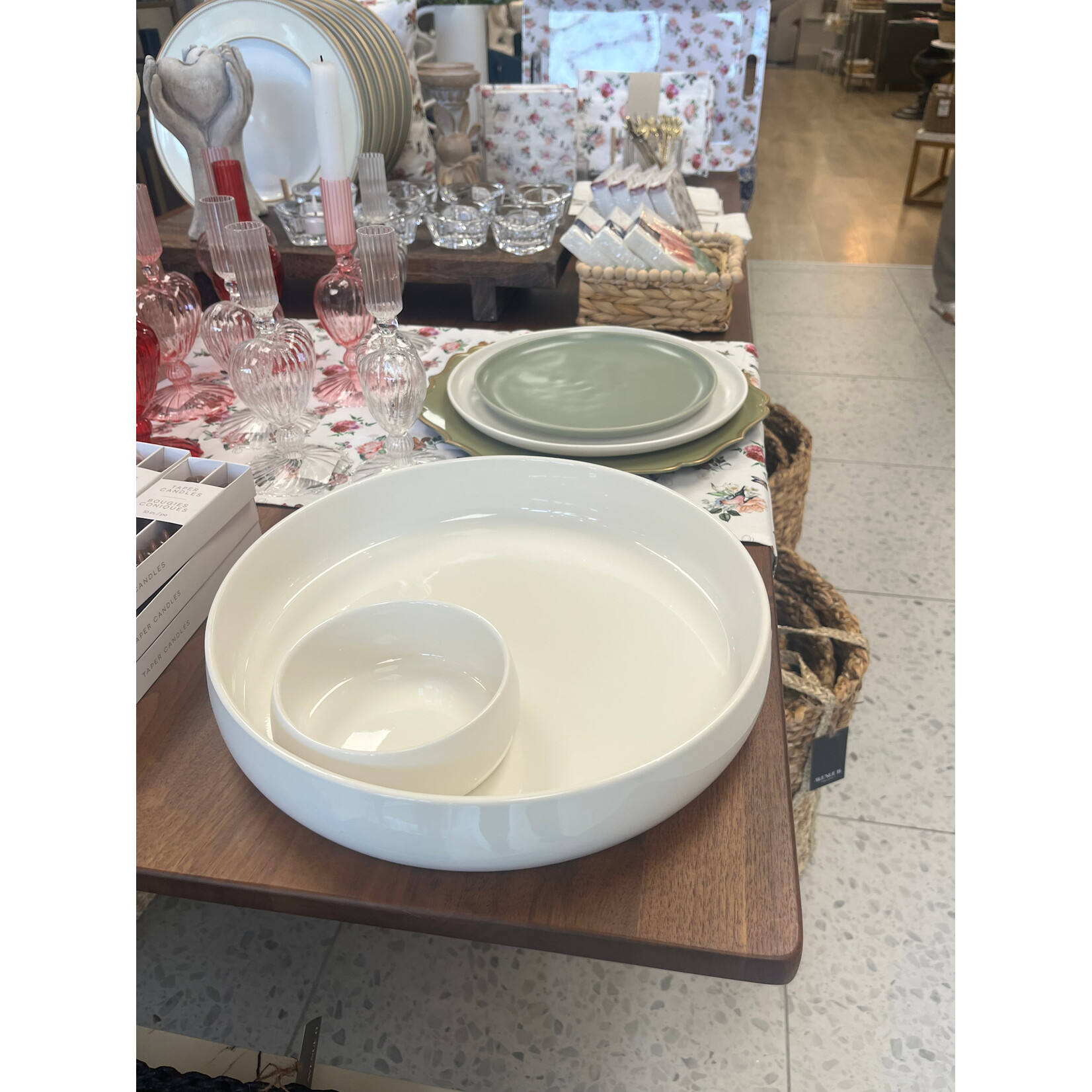 Jessica Round Chip and Dip