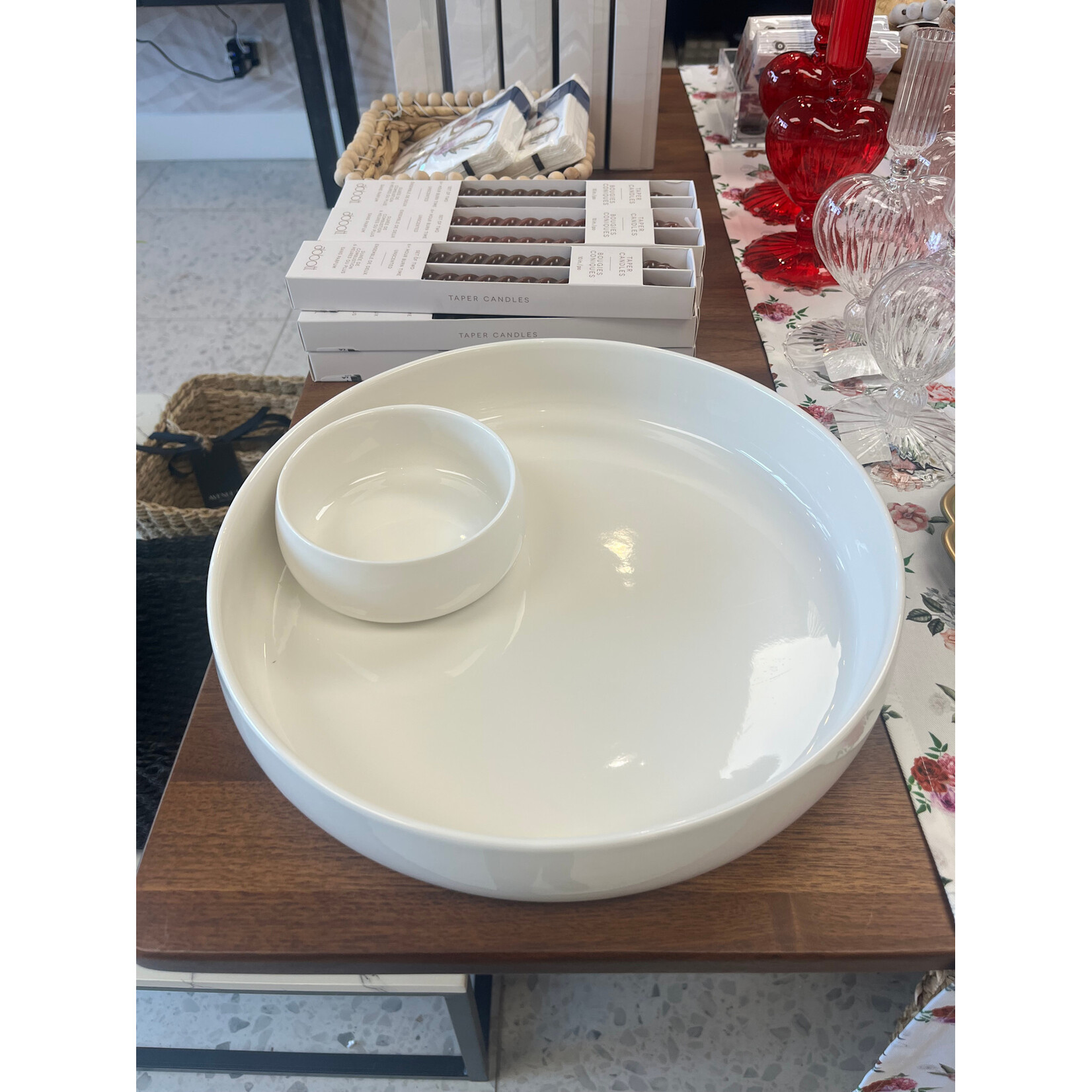 Jessica Round Chip and Dip