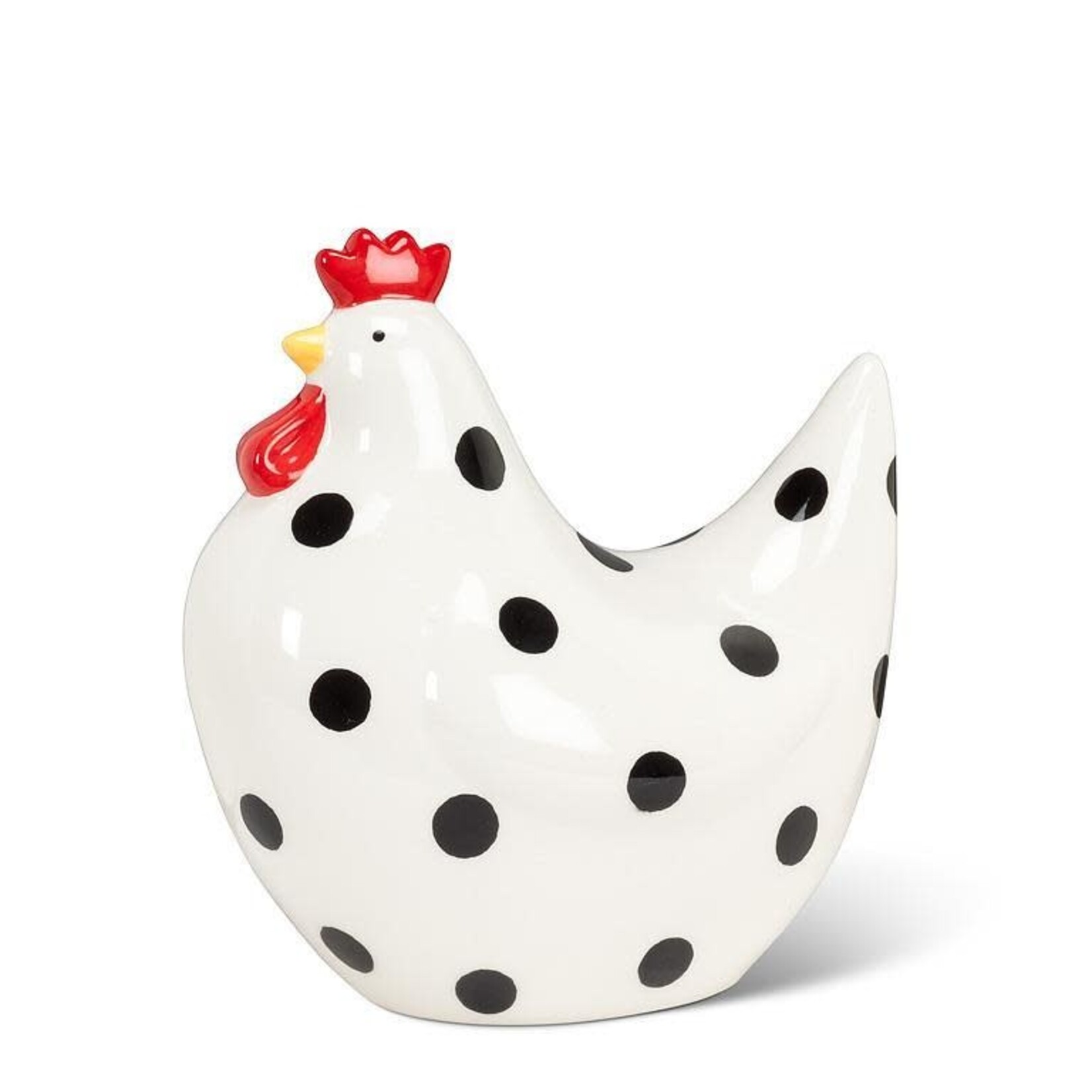 Large Dotted Sitting Chicken