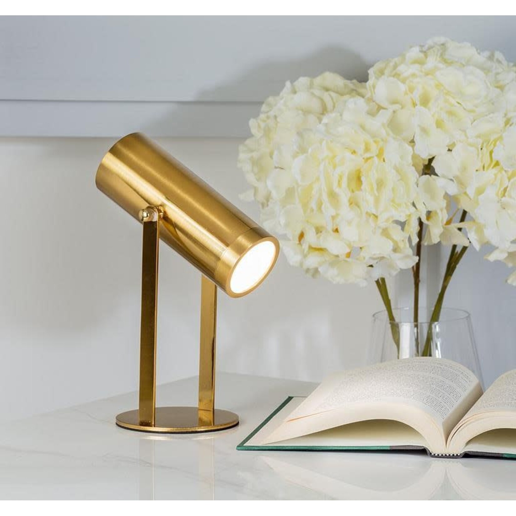 Pivot Spotlight LED Lamp Gold