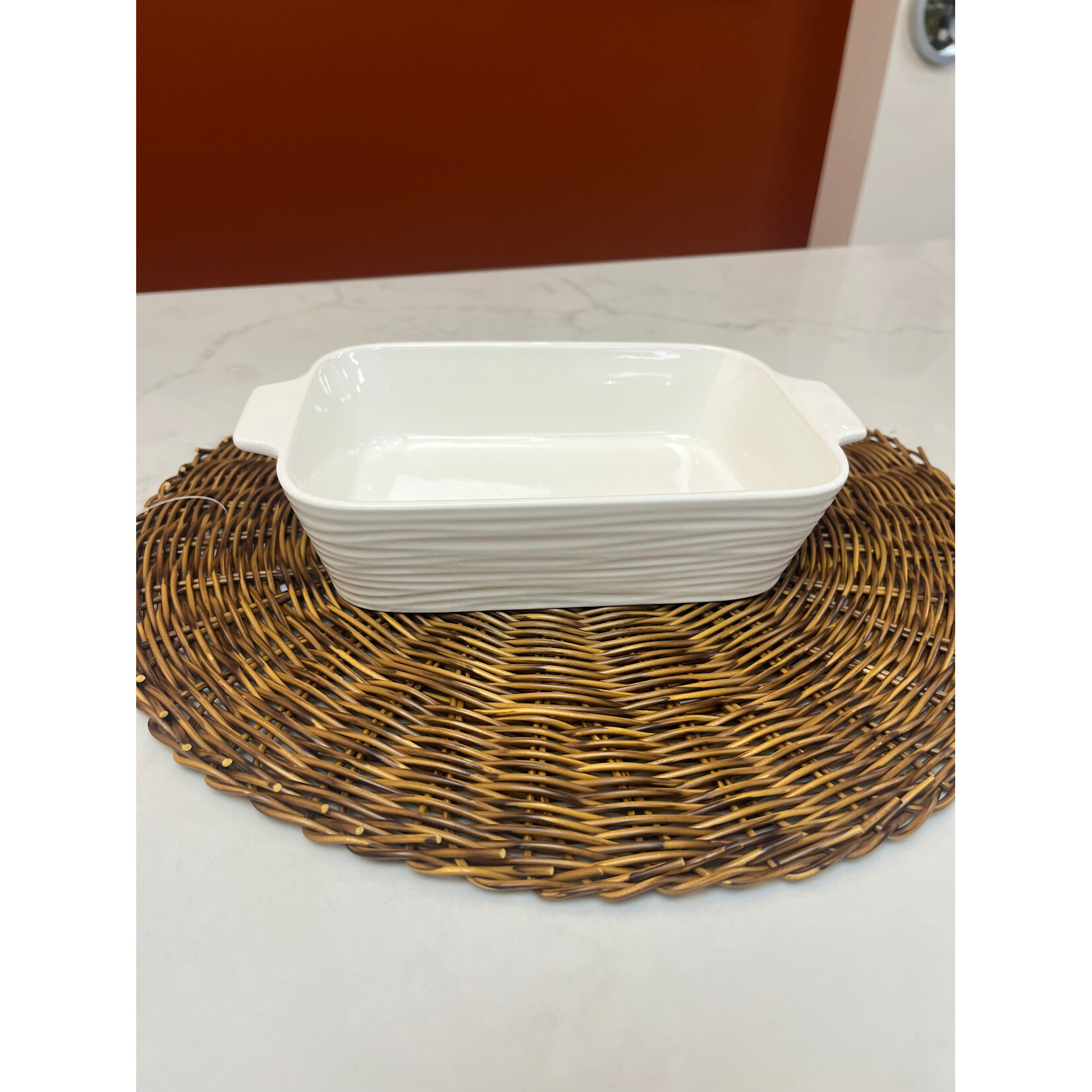 Mirabelle Rectangle Backer 12" L