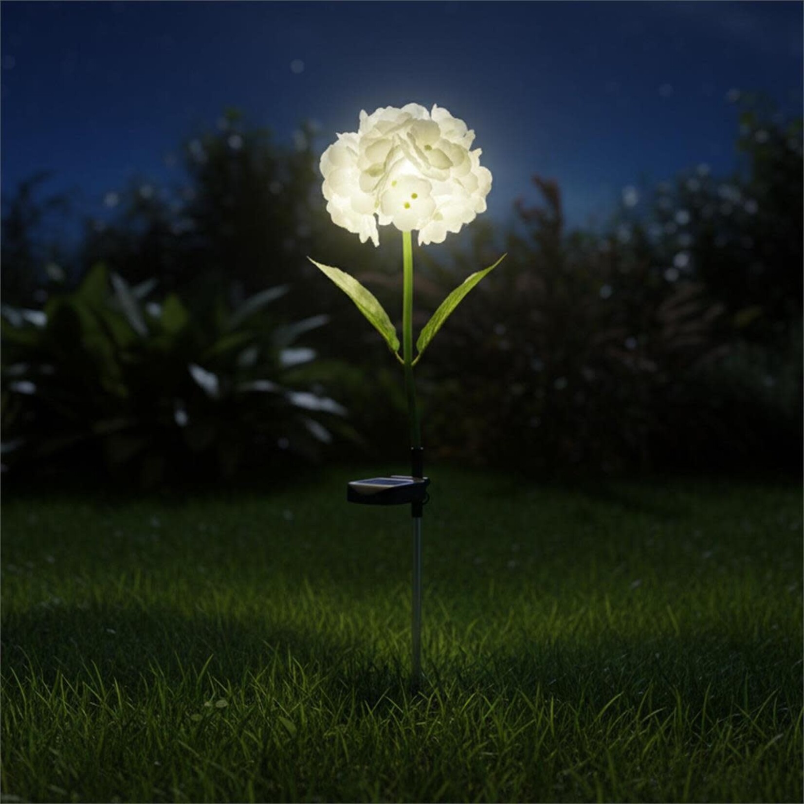 Solar Hydrangea Stake Light