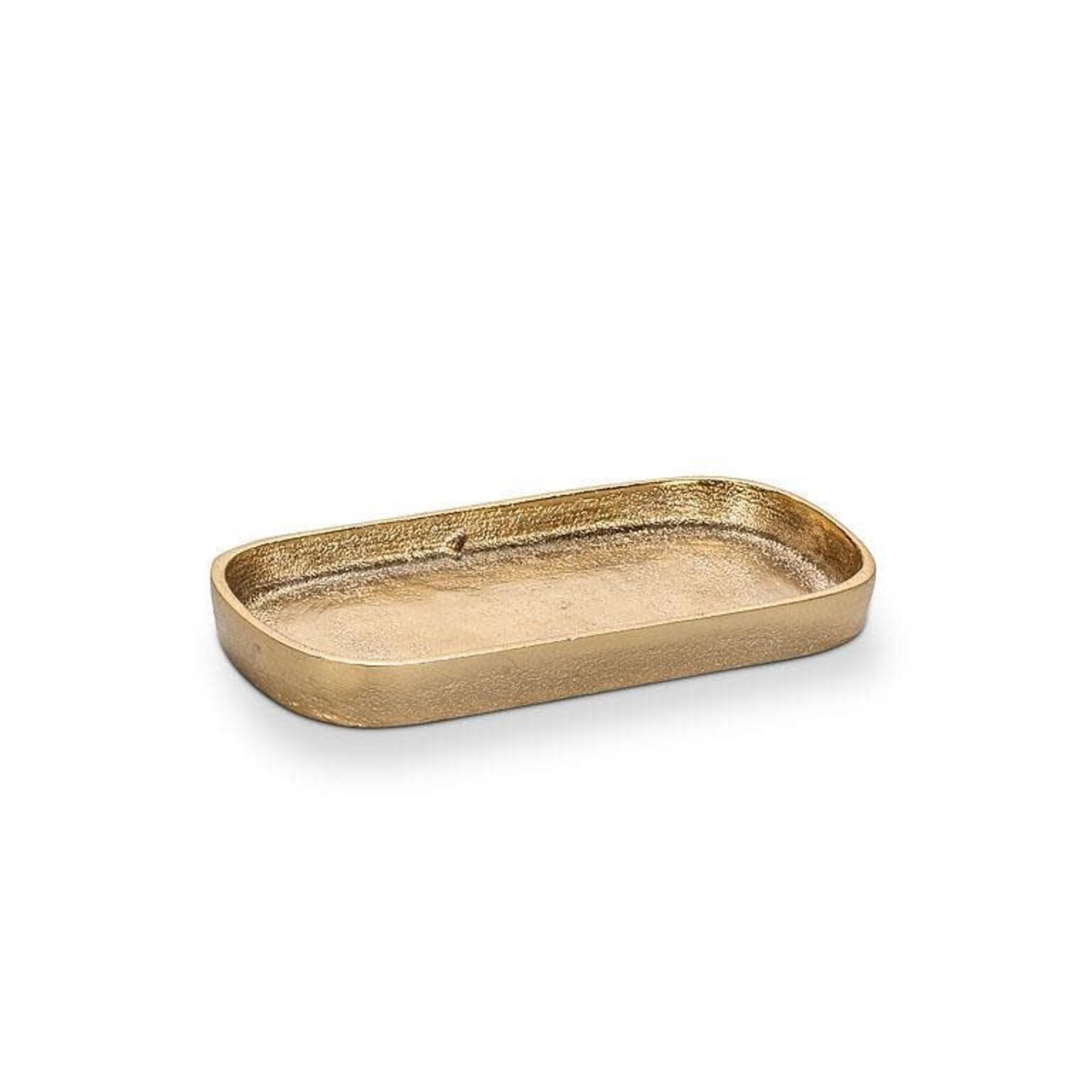 Small Gold Oval Tray
