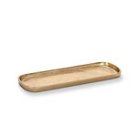 Medium Gold Oval Tray