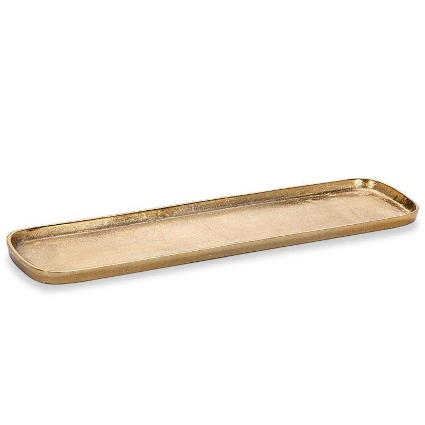 Large Gold Oval Tray