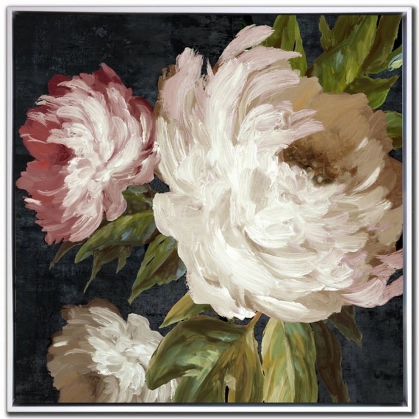 Streamline Art Vintage Floral Delight I Canvas Wall Art