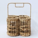 Forpost Trade Inc Woven Cutlery / Bottle Basket