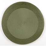 Vinyl Round Placemat - Green
