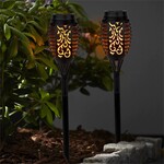 Solar 20" Dancing Flame - outdoor garden torch