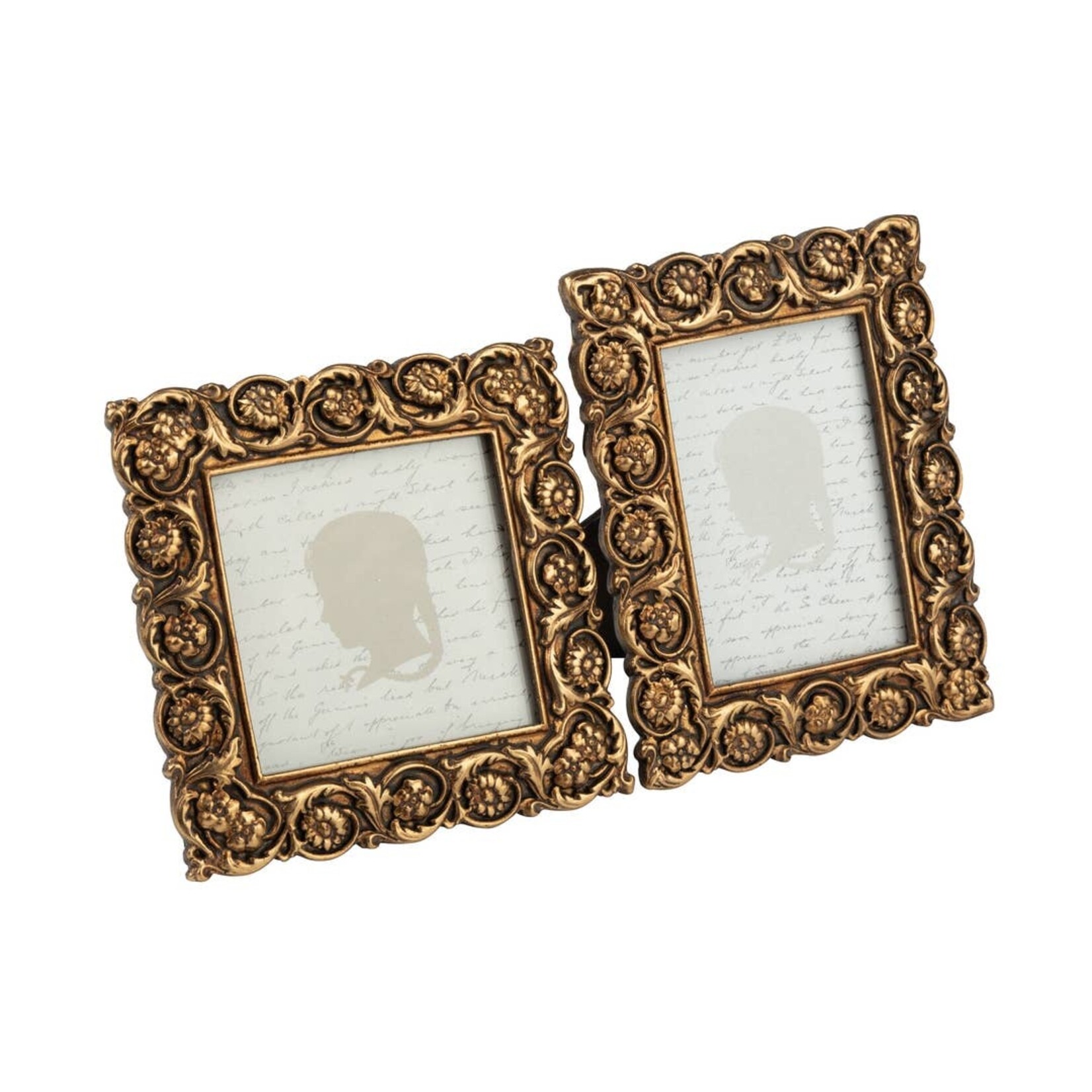 Assorted Resin Mini Frame - Floral Swirl