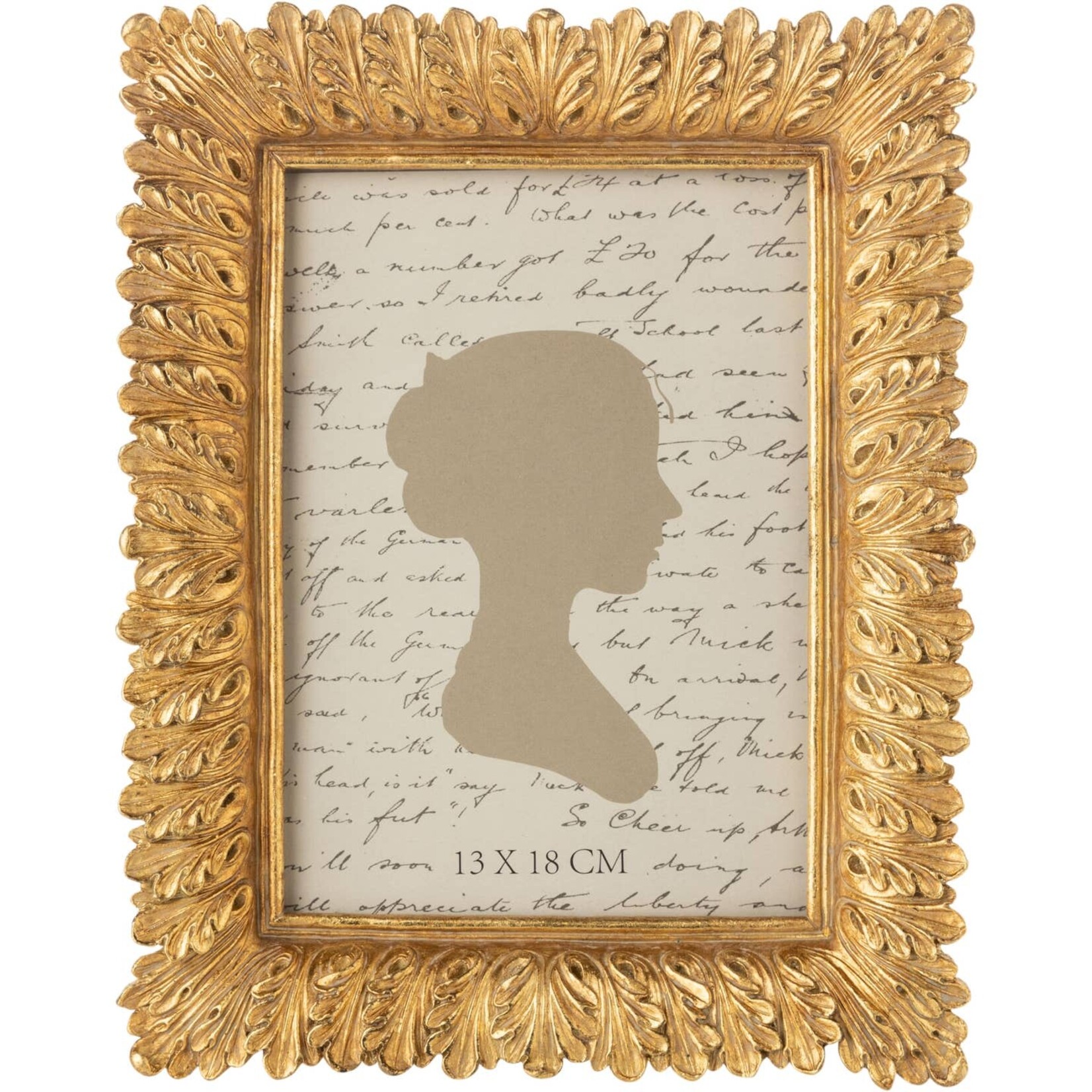 Resin Gold Leaf 5x7 Frame