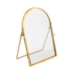Glass and Gold Metal Arch 4x6 Photo Frame