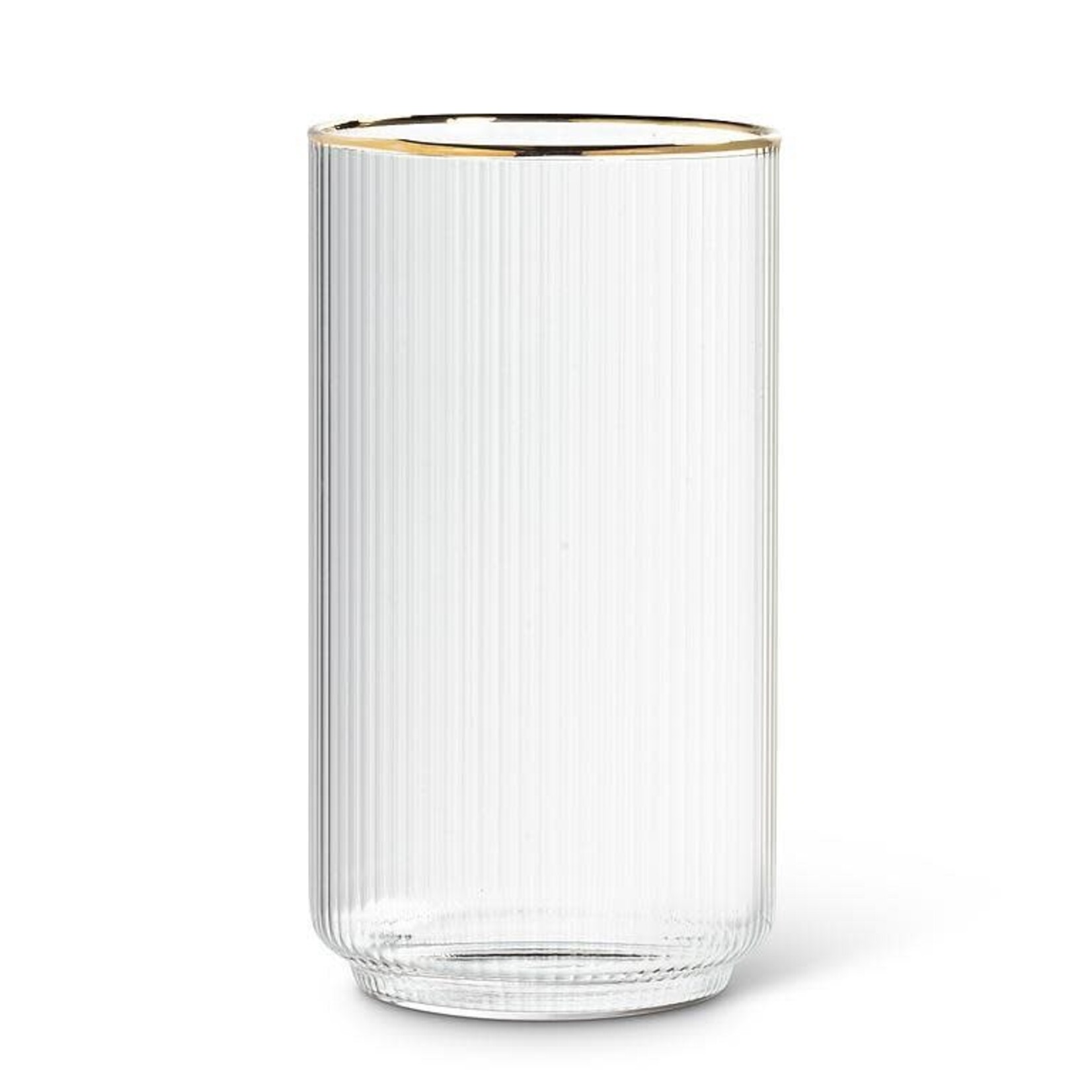 Optic Highball with Gold Rim