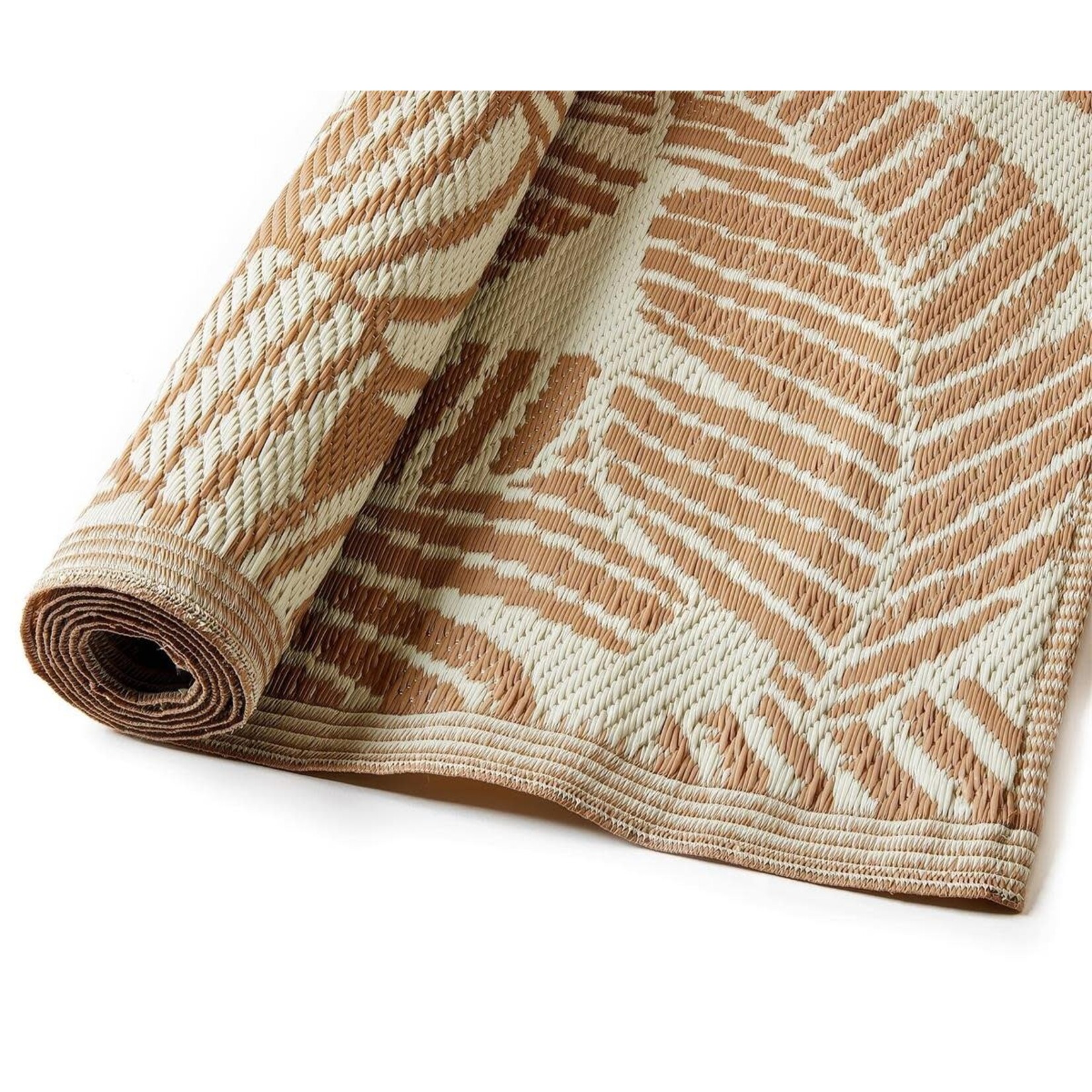 Leaf Outdoor Rug - Beige 4'x6'
