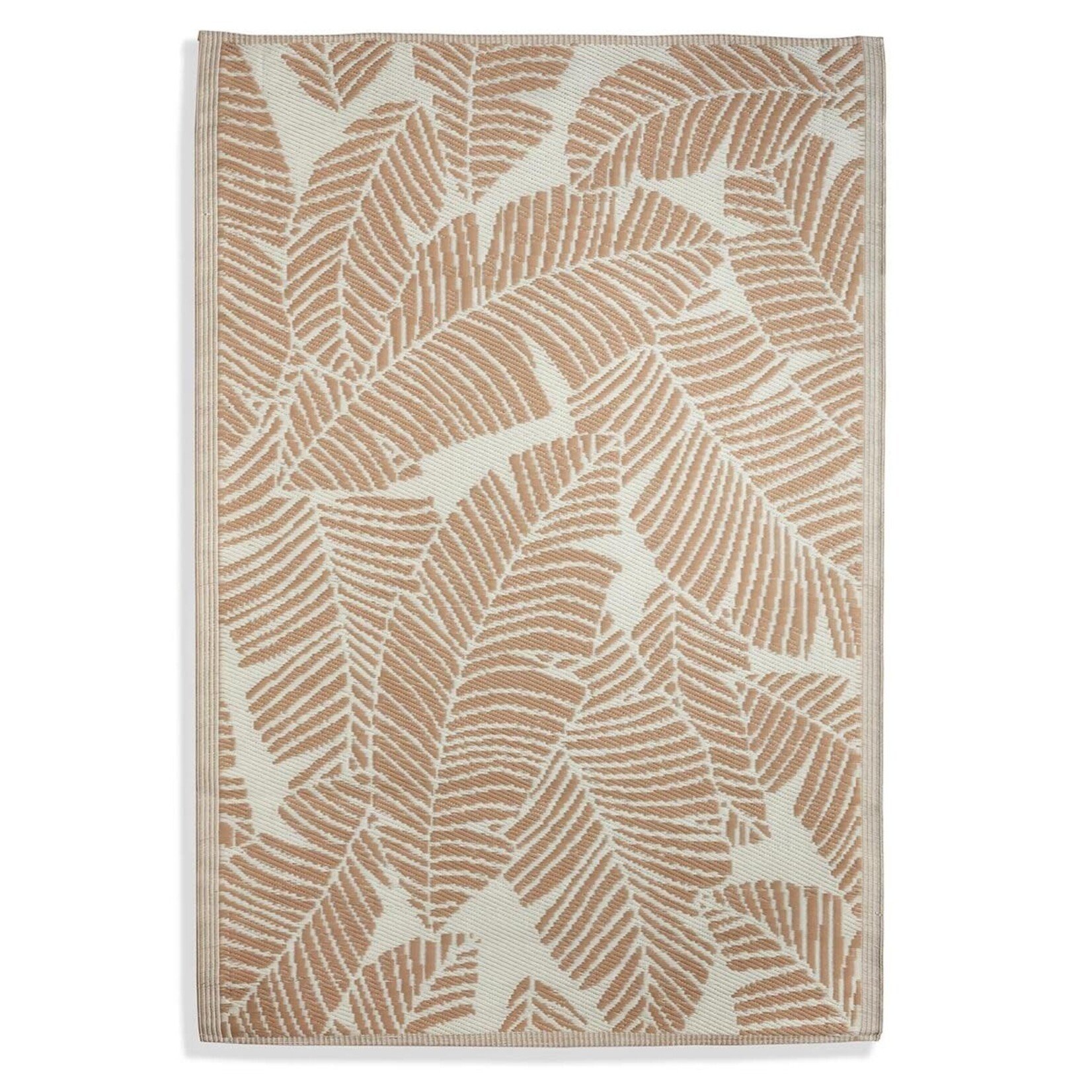 Leaf Outdoor Rug - Beige 4'x6'