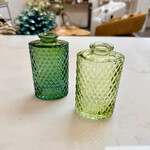 Assorted Green Bud Vases