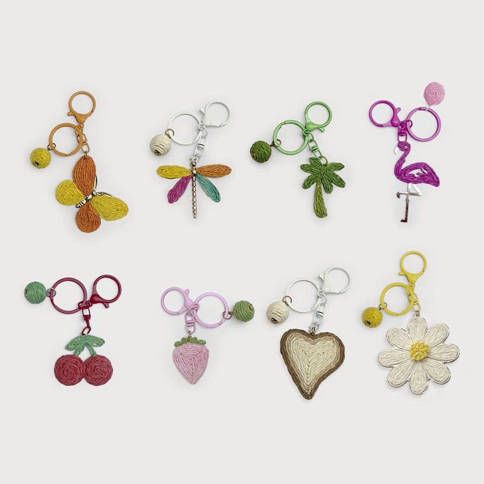 Raffia Charms
