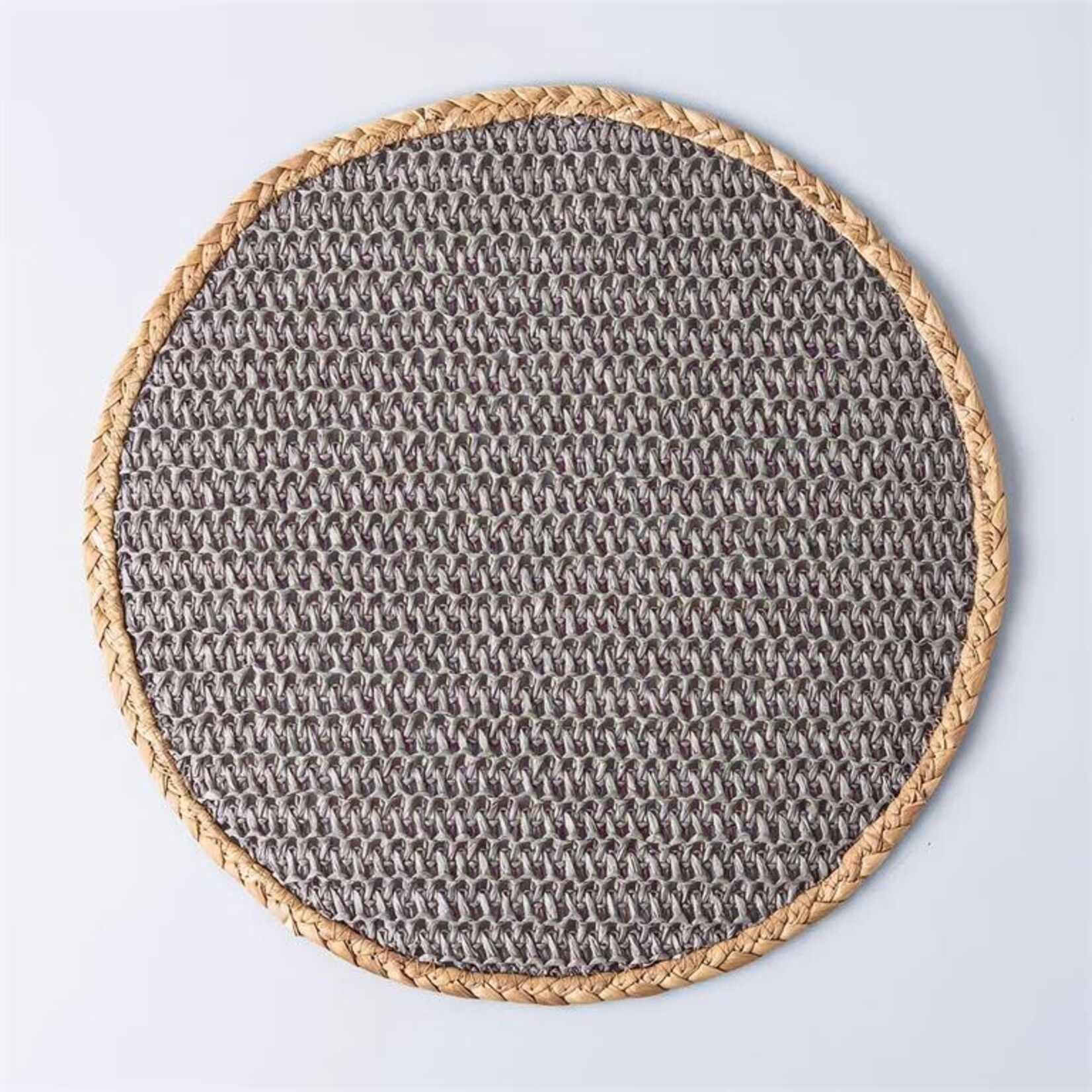 Water Hyacinth Placemat - Grey