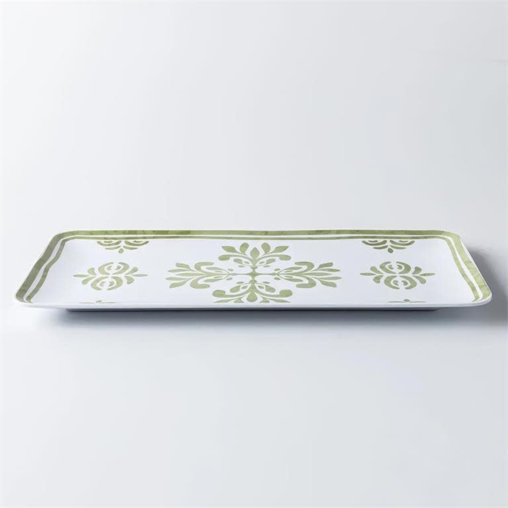 Verde Melamine Rectangle Platter
