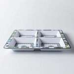 Madrid Melamine 4-Section Serve Tray