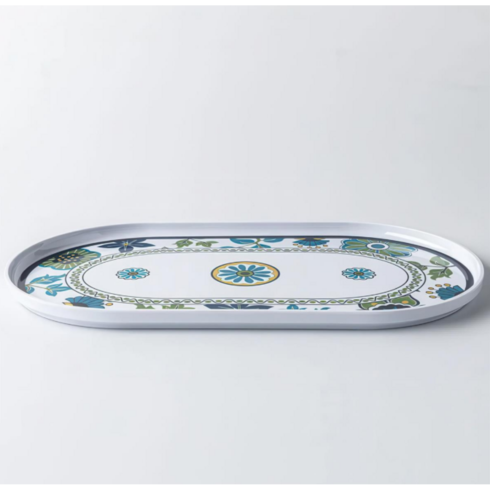 Madrid Melamine Oval Serving Tray