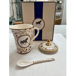 Pozzi Cheval Infuser Mug with Lid and Spoon 320ml