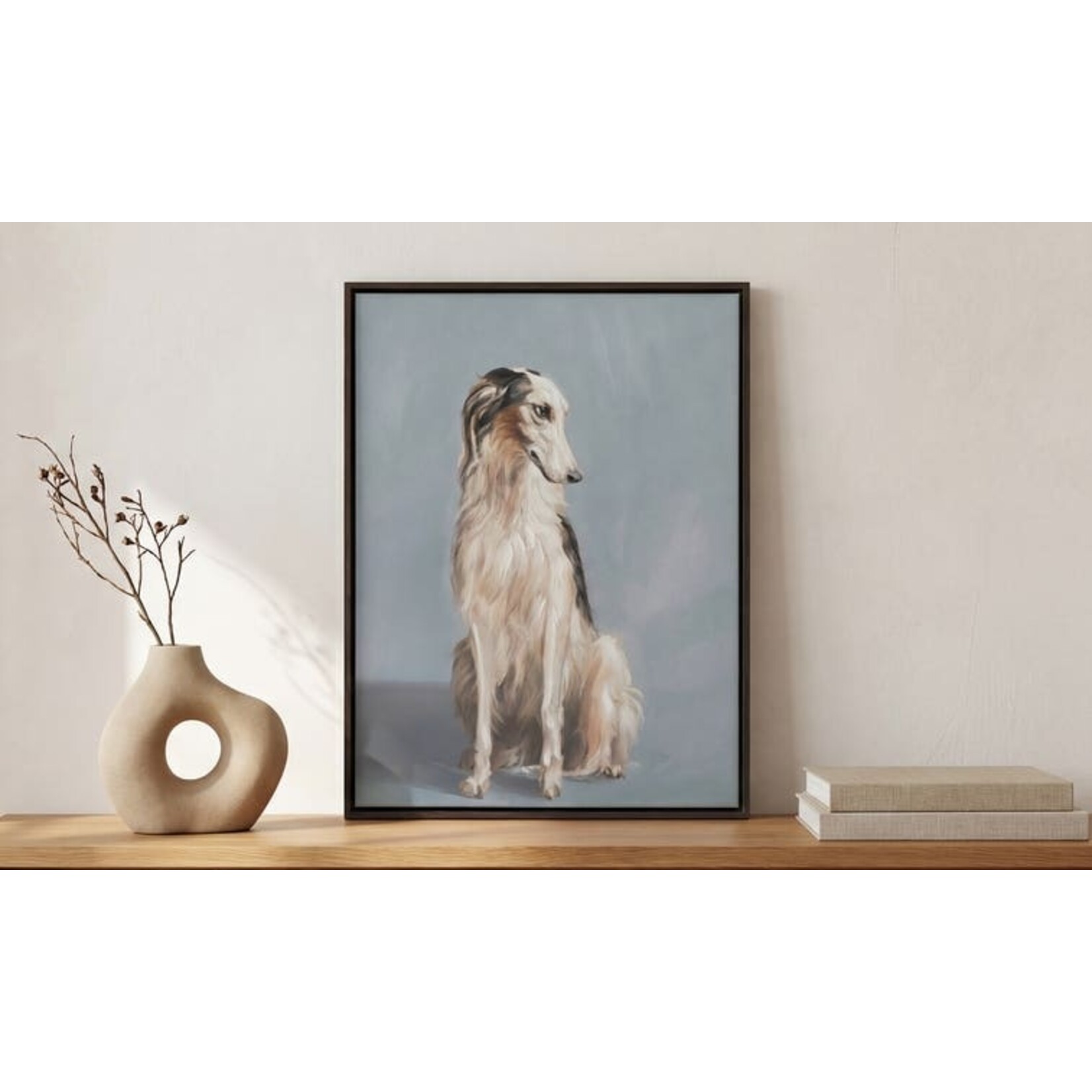 Blue Framed Painting